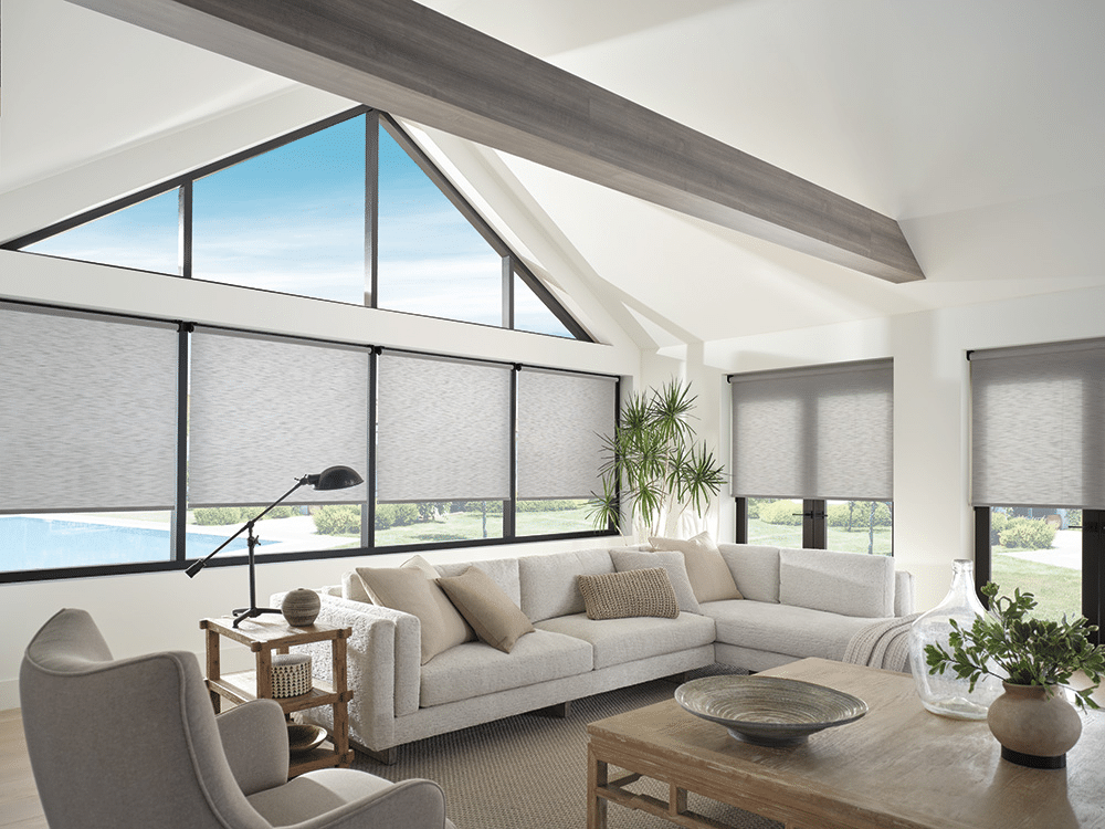 Light dimming rolling shades