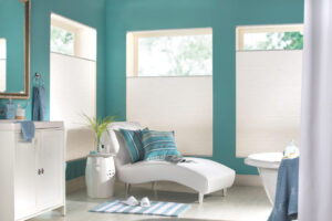 blue cellular window treatments