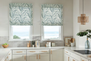 patterned window treatments, roller shades