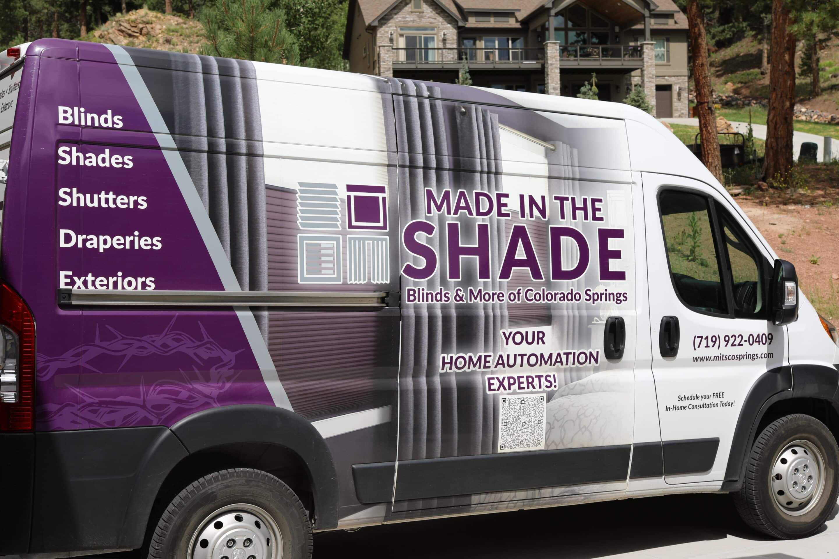 Roller Shades Hallway HM - Window Treatments Colorado Springs